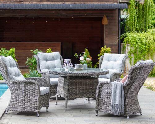 Cabana 4 seat dining set